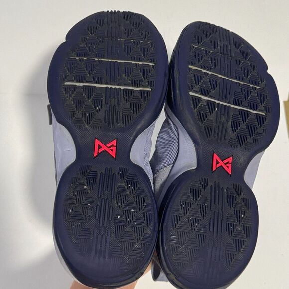 NIKE PG "PAUL GEORGE" SIZE 6.5 YOUTH SAME AS WOMAN SIZE 8.0 GLACIER grey blue - Picture 5 of 6